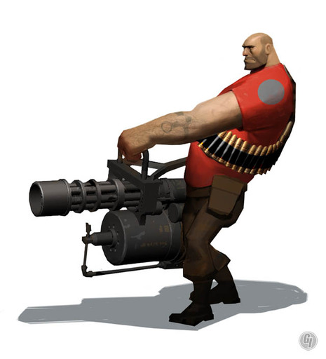 Team Fortress 2 - Концепт арты созданные на этапе разработки игры